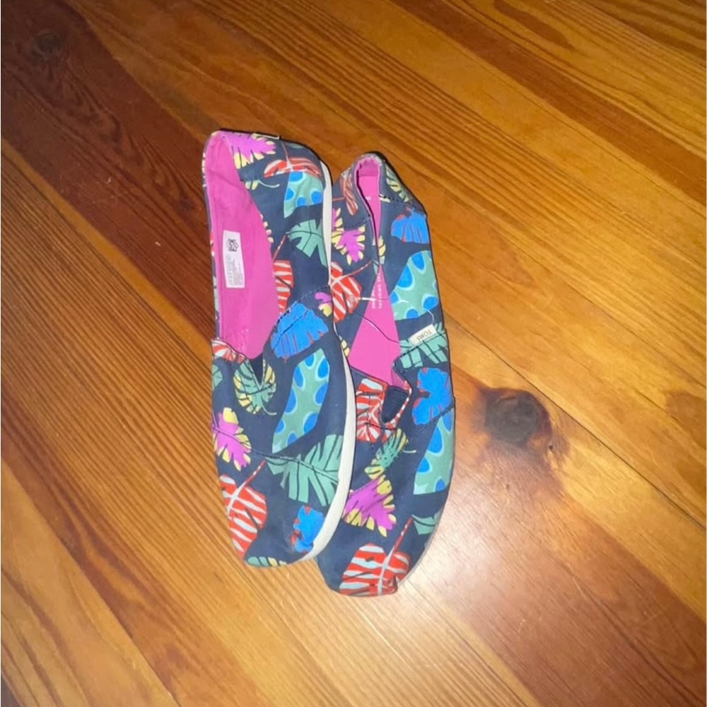 Toms Multicolor Patterned Flats